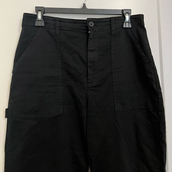 Sunday Best high-waisted black cargo pants - Picture 2 of 6